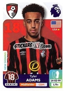 Cromo Tyler Adams - English Premier League 2023-2024
 - Panini