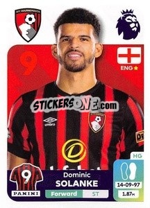 Sticker Dominic Solanke - English Premier League 2023-2024
 - Panini