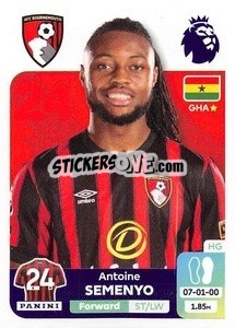 Sticker Antoine Semenyo - English Premier League 2023-2024
 - Panini