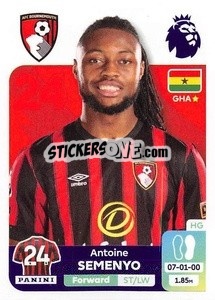 Sticker Antoine Semenyo - English Premier League 2023-2024
 n. 44 - Panini