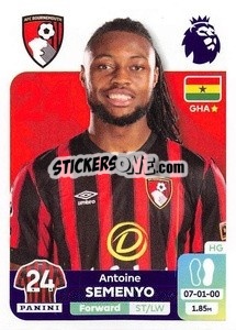 Cromo Antoine Semenyo - English Premier League 2023-2024
 - Panini