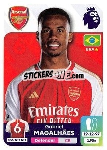 Sticker Gabriel Magalhães - English Premier League 2023-2024
 - Panini