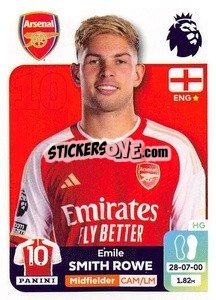 Sticker Emile Smith Rowe - English Premier League 2023-2024
 n. 65 - Panini