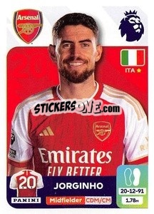 Sticker Jorginho - English Premier League 2023-2024
 - Panini