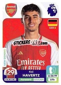 Sticker Kai Havertz - English Premier League 2023-2024
 - Panini