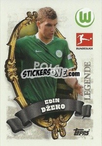 Figurina Edin Dzeko (VfL Wolfsburg) - German Football Bundesliga 2023-2024 - Topps