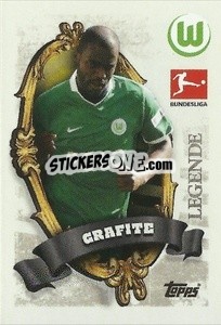 Sticker Grafite (VfL Wolfsburg) - German Football Bundesliga 2023-2024 - Topps