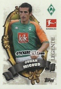 Sticker Johan Micoud (SV Werder Bremen)