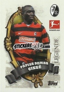 Sticker Papiss Demba Cissé (Sport-Club Freiburg) - German Football Bundesliga 2023-2024 - Topps