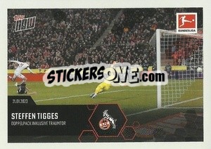 Sticker Steffen Tigges (Highlight der Saison 2022/23) - German Football Bundesliga 2023-2024 - Topps