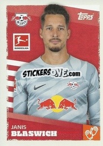 Sticker Janis Blaswich - German Football Bundesliga 2023-2024 - Topps