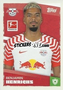 Sticker Benjamin Henrichs - German Football Bundesliga 2023-2024 - Topps