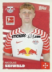 Cromo Nicolas Seiwald - German Football Bundesliga 2023-2024 - Topps