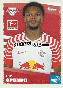 Cromo Loïs Openda - German Football Bundesliga 2023-2024 - Topps