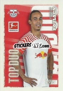 Sticker Yussuf Poulsen - German Football Bundesliga 2023-2024 - Topps