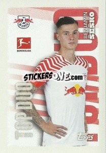 Sticker Benjamin Šeško - German Football Bundesliga 2023-2024 - Topps
