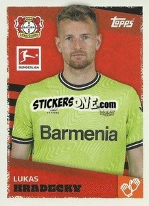 Sticker Lukas Hradecky