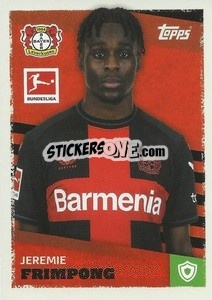 Sticker Jeremie Frimpong - German Football Bundesliga 2023-2024 - Topps