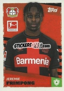 Figurina Jeremie Frimpong - German Football Bundesliga 2023-2024 - Topps