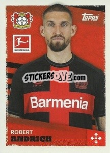 Sticker Robert Andrich - German Football Bundesliga 2023-2024 - Topps