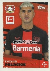 Sticker Exequiel Palacios - German Football Bundesliga 2023-2024 - Topps
