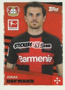 Sticker Jonas Hofmann - German Football Bundesliga 2023-2024 n. 274 - Topps