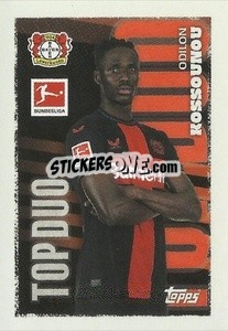 Sticker Odilon Kossounou - German Football Bundesliga 2023-2024 - Topps