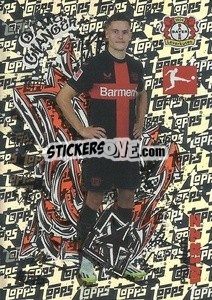 Sticker Florian Wirtz - German Football Bundesliga 2023-2024 - Topps