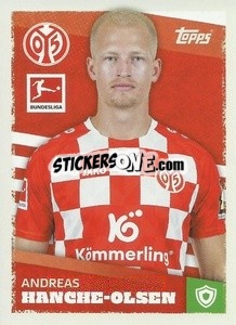 Sticker Andreas Hanche-Olsen - German Football Bundesliga 2023-2024 - Topps