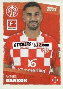 Cromo Aymen Barkok - German Football Bundesliga 2023-2024 - Topps