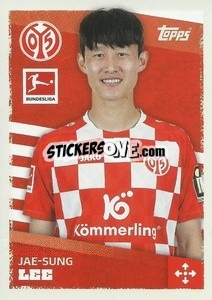 Sticker Jae-Sung Lee - German Football Bundesliga 2023-2024 n. 295 - Topps