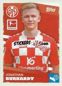 Sticker Jonathan Burkardt - German Football Bundesliga 2023-2024 - Topps