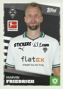 Sticker Marvin Friedrich - German Football Bundesliga 2023-2024 - Topps