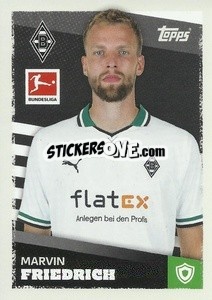 Cromo Marvin Friedrich - German Football Bundesliga 2023-2024 - Topps