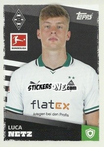 Figurina Luca Netz - German Football Bundesliga 2023-2024 - Topps