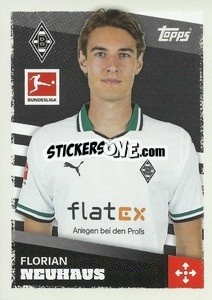 Sticker Florian Neuhaus - German Football Bundesliga 2023-2024 - Topps
