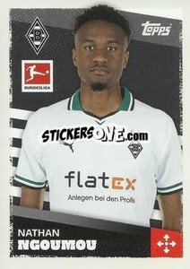 Sticker Nathan Ngoumou - German Football Bundesliga 2023-2024 - Topps