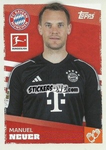 Sticker Manuel Neuer - German Football Bundesliga 2023-2024 - Topps