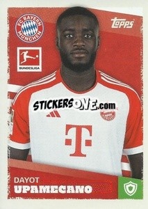 Figurina Dayot Upamecano - German Football Bundesliga 2023-2024 - Topps