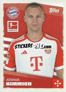 Sticker Joshua Kimmich - German Football Bundesliga 2023-2024 - Topps