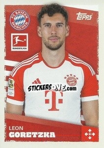 Sticker Leon Goretzka - German Football Bundesliga 2023-2024 - Topps