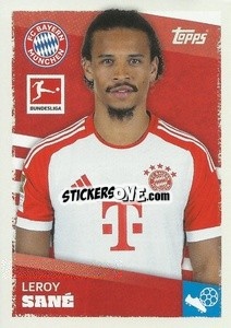 Sticker Leroy Sané - German Football Bundesliga 2023-2024 - Topps