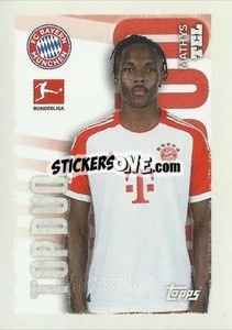 Sticker Mathys Tel - German Football Bundesliga 2023-2024 - Topps