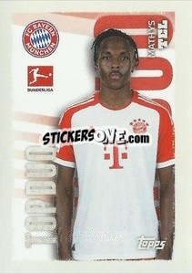 Cromo Mathys Tel - German Football Bundesliga 2023-2024 - Topps