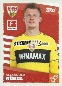 Sticker Alexander Nübel - German Football Bundesliga 2023-2024 - Topps