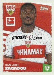 Sticker Dan-Axel Zagadou - German Football Bundesliga 2023-2024 - Topps