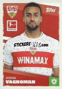 Sticker Josha Vagnoman - German Football Bundesliga 2023-2024 - Topps