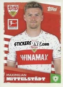 Sticker Maximilian Mittelstädt - German Football Bundesliga 2023-2024 - Topps