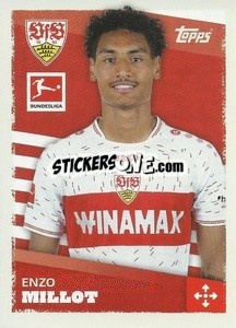 Sticker Enzo Millot - German Football Bundesliga 2023-2024 - Topps