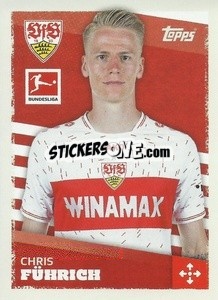 Sticker Chris Führich - German Football Bundesliga 2023-2024 - Topps